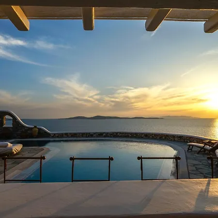 Patron 1 & 2 Pool Sunset Villas- Seven Bedrooms & Six Bedrooms * Mykonos Town