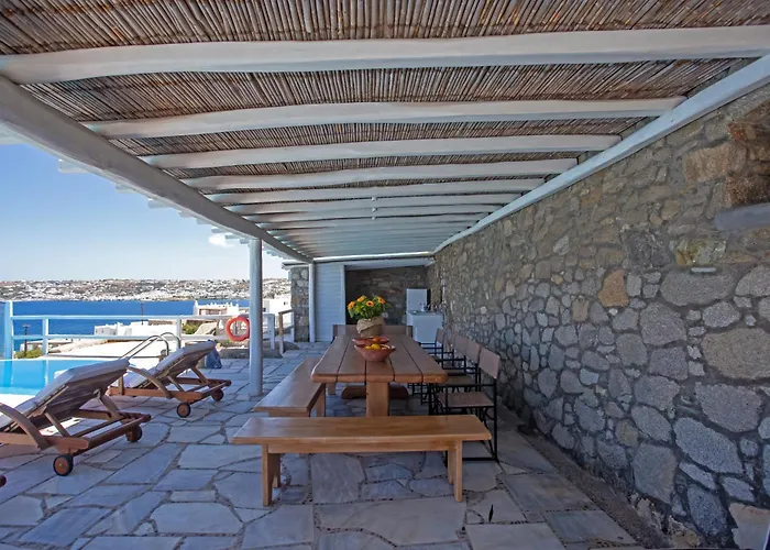 Patron 1 & 2 Pool Sunset Villas- Seven Bedrooms & Six Bedrooms Mykonos Town