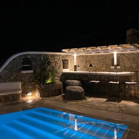 Patron 1 & 2 Pool Sunset Villas- Seven Bedrooms & Six Bedrooms Mykonos Town