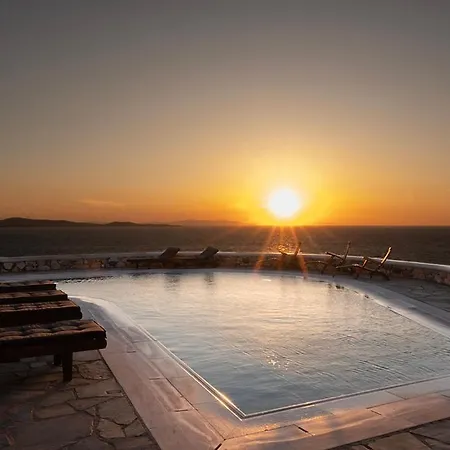 Patron 1 & 2 Pool Sunset Villas- Seven Bedrooms & Six Bedrooms Mykonos Town
