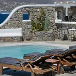 Villa Patron Pool Sunset Mykonos Town