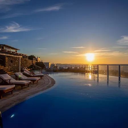 Patron 1 & 2 Pool Sunset Villas- Seven Bedrooms & Five Bedrooms Mykonos Town