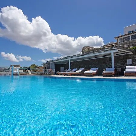 Patron 1 & 2 Pool Sunset Villas- Seven Bedrooms & Five Bedrooms Mykonos Town