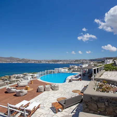 ヴィラ Patron 1 & 2 Pool Sunset Villas- Seven Bedrooms & Five Bedrooms Mykonos Town