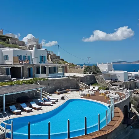 Patron 1 & 2 Pool Sunset Villas- Seven Bedrooms & Five Bedrooms ヴィラ Mykonos Town