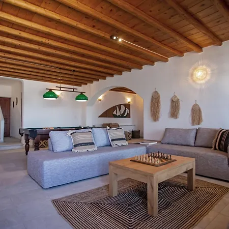 ヴィラ Patron 1 & 2 Pool Sunset Villas- Seven Bedrooms & Five Bedrooms Mykonos Town