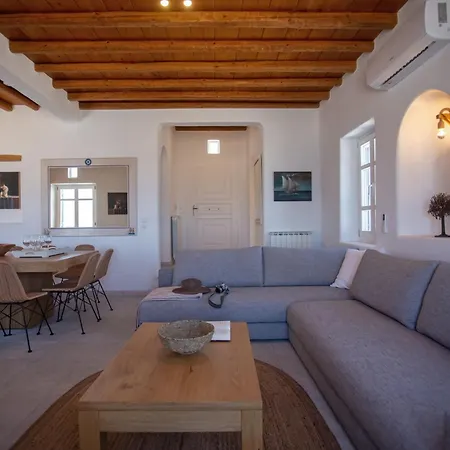 Patron 1 & 2 Pool Sunset Villas- Seven Bedrooms & Five Bedrooms ヴィラ Mykonos Town