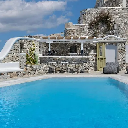 וילה Patron 1 & 2 Pool Sunset Villas- Seven Bedrooms & Six Bedrooms Mykonos Town