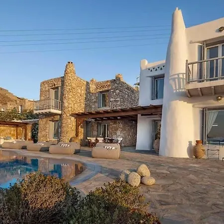 Patron Pool Sunset Villa Mykonos Town