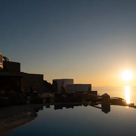 Patron Pool Sunset Villa Mykonos Town