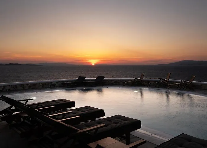 Patron Pool Sunset *