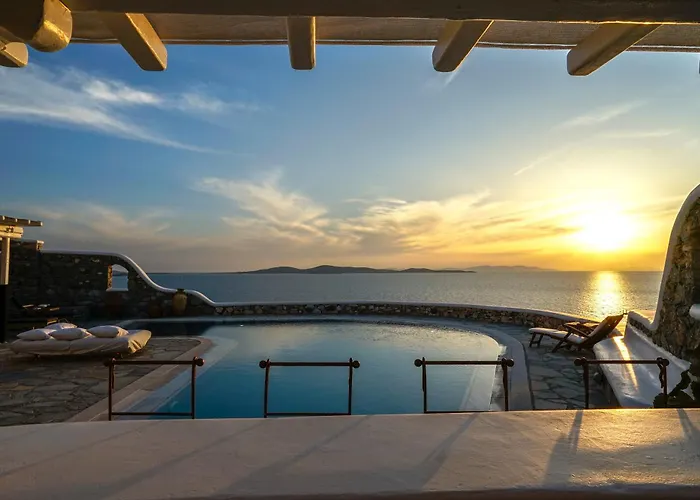 Patron 1&2 Pool Sunset Villas- Seven Bedrooms&five Bedrooms * Mykonos Town