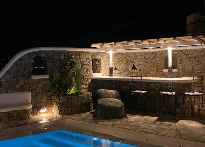 Patron 1&2 Pool Sunset Villas- Seven Bedrooms&five Bedrooms Mykonos Town