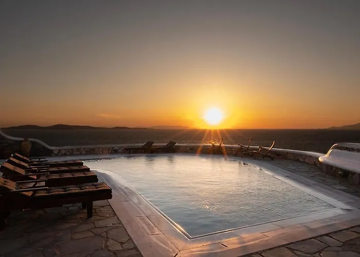 Patron 1&2 Pool Sunset Villas- Seven Bedrooms&five Bedrooms Mykonos Town