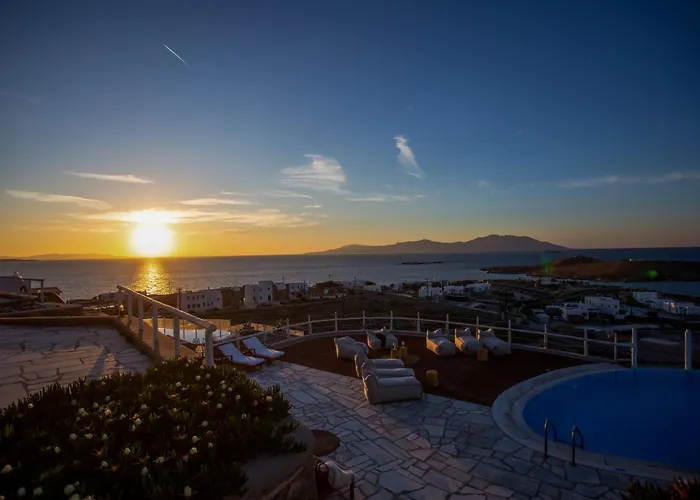 Villa Patron Pool Sunset